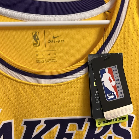 NWT ANTHONY DAVIS LAKERS JERSEY - Picture 3 of 8